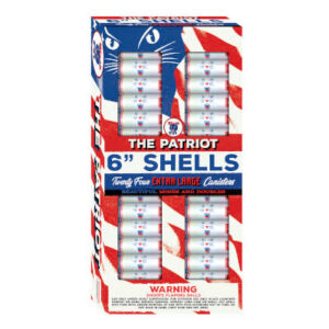 The Patriot 6 Inch Canister Shells 24pk