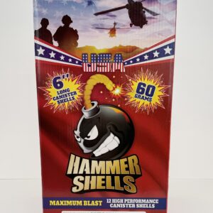 HAMMER 6" CANISTERS 12PK