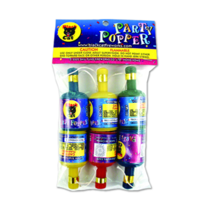 PARTY POPPER 6PK